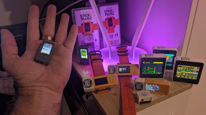 NeuroHERO Voice hardware — multiple device variants, student wearables and teacher receivers